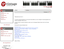 Tablet Screenshot of classic-wine.com